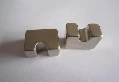 Ni-Cu-Ni, das Magnet-Block-spezielles N38 NdFeB geformt für Hardware-Maschinerie beschichtet