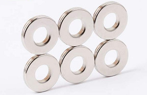 Dauerhafte starke seltene Erdmagneten Ndfeb Ring Neodymium Magnets