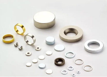 Gesinterter um Ring Ndfeb Magnets Ni-Cu-Ni Coating für industrielles